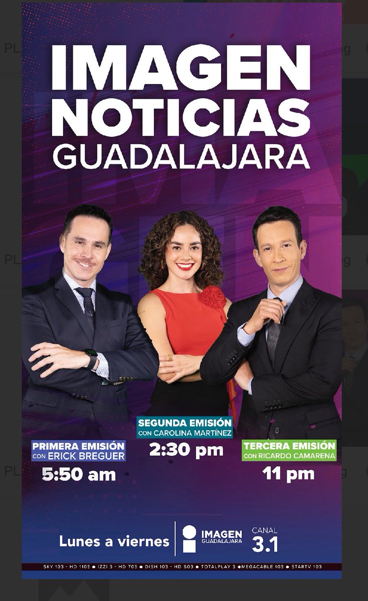 Es un orgullo pertenecer a un gran grupo <a href="/ImagenTVGDL/">Imagen TV Guadalajara</a> gracias por su preferencia