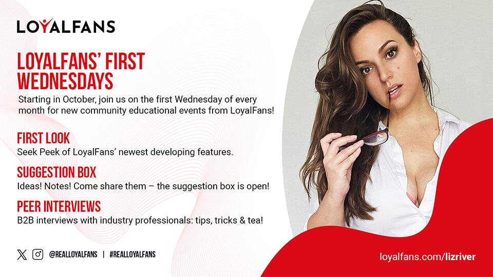 LoyalFans Announces 'First Wednesdays' Online Event Series <a href="/realloyalfans/">loyalfans.com</a> xbiz.com/news/292519/lo…
