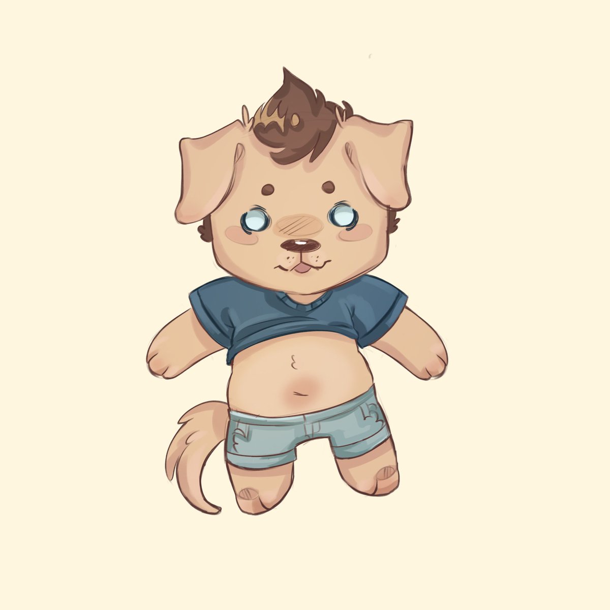 fluffizer's tweet image. Wash his belley! I actually made it into a video it’s on my tiktok 🩷