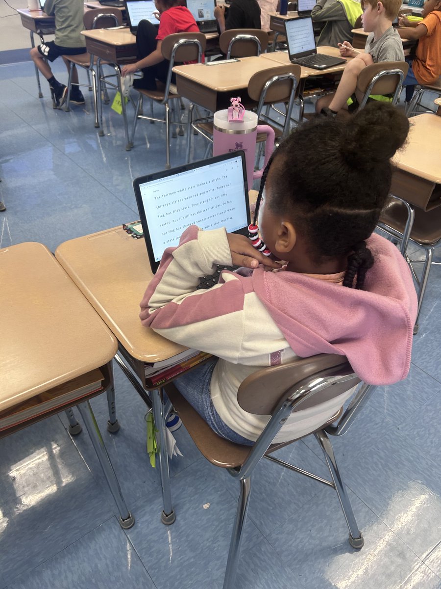 DinaFouser's tweet photo. 🎉 Exciting things are happening in Mrs. Graham's 3rd grade class! 📚 Students are boosting their reading fluency with the Microsoft Reading Coach app! 🌟This engaging tool fosters a love for reading among young learners. #ReadingFluency #WMtitanpride @WestMifflinArea https://t.co/ISQnmn7Mi5