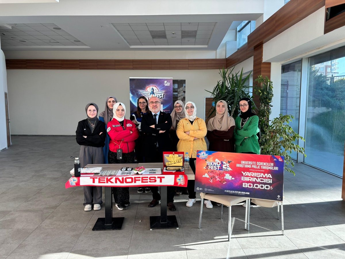 Üniversitemiz TEKNOFEST Öğrenci Kulübümüz ile bir araya geldik.🇹🇷

Öğrencilerimizle ve genç kardeşlerimizle gurur duyuyoruz.🇹🇷

#TEKNOFEST 
#TEKNOFEST2025
#TEKNOFESTKUŞAĞI 
#MilliTeknolojiHamlesi 
#TamBağımsızTürkiye