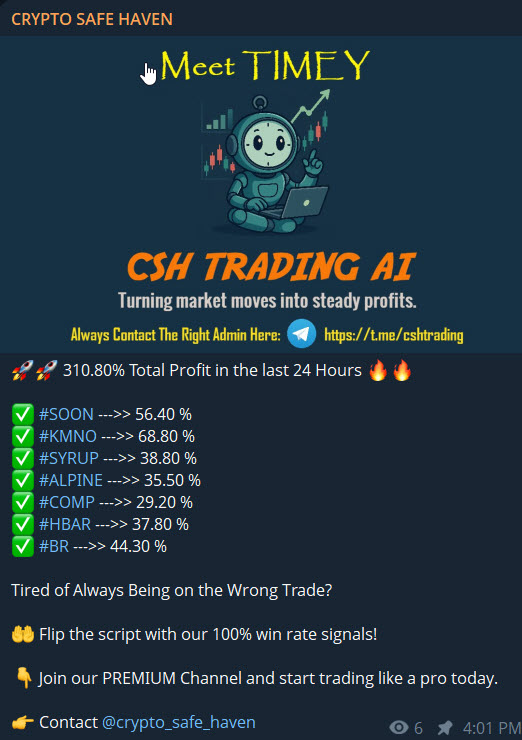 CSHTRADING's tweet photo. 👉Daily Result
#Crypto #Cryptocurrency #Cryptotrading #Cshtrading #Crypto_safe_haven #Cryptopump #Cryptosignals #Algotrading #CryptoTips #CryptoChannel #CryptoInvesting #Bitcoin #Altcoins https://t.co/vzZPk77K5x