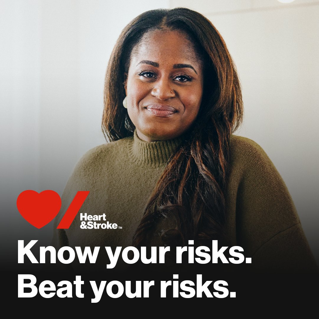 Heart &amp; Stroke launches new risk screening tool.

Heart &amp; Stroke Risk Screen is a new, evidence-based tool to help people understand their heart and brain health risks, including those unique to women’s life stages such as pregnancy and menopause. The tool is easy and quick to