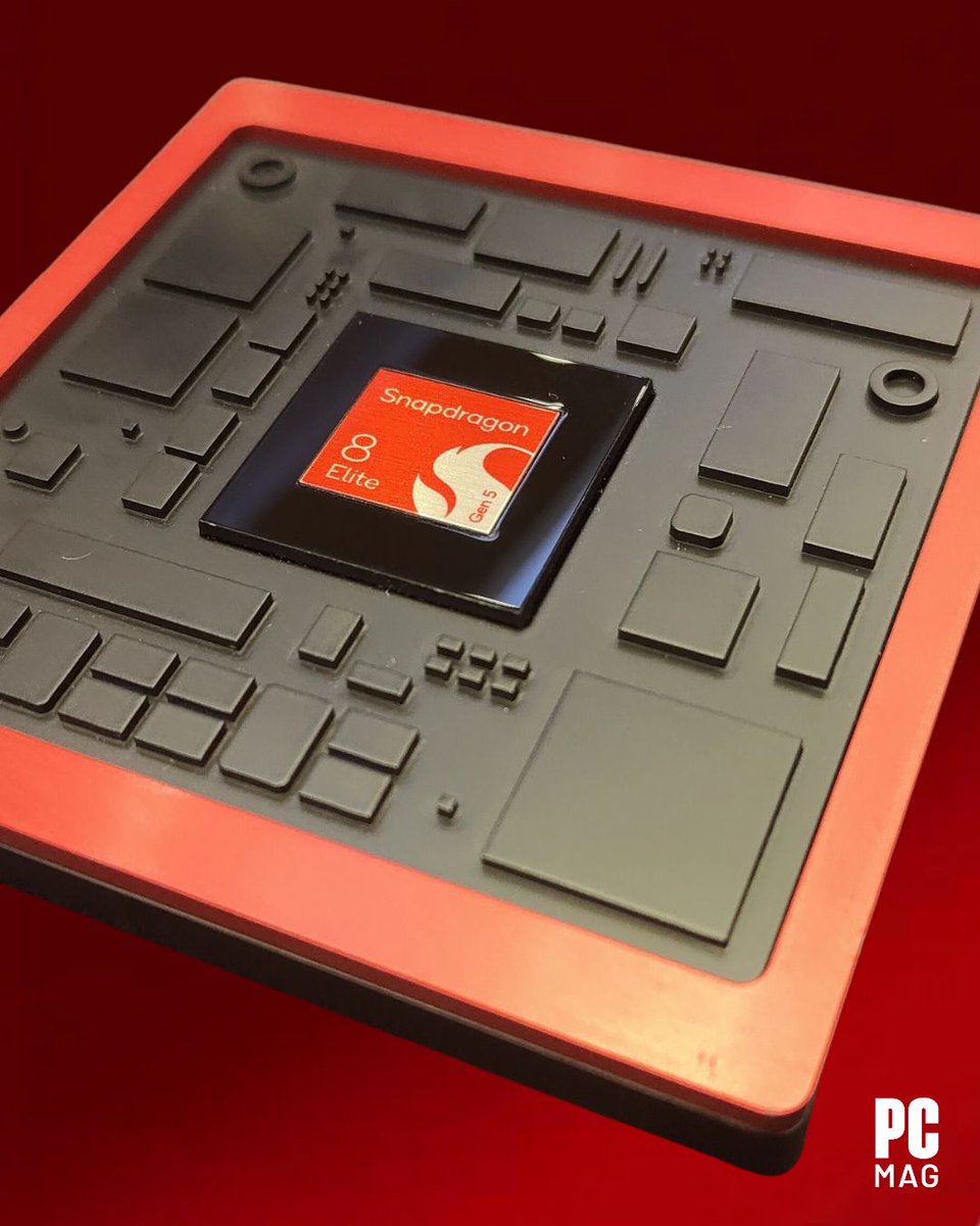 PCMag's tweet image. Qualcomm’s Snapdragon 8 Elite Gen 5 is here – its fastest mobile CPU yet. 🚀 

20% faster, 35% more efficient, and set to power 2025–26 flagships like the Galaxy S26 &amp;amp; OnePlus 15. 

#Snapdragon8EliteGen5 #Qualcomm #AndroidPhones

Full details 👉 bit.ly/4njhh5z