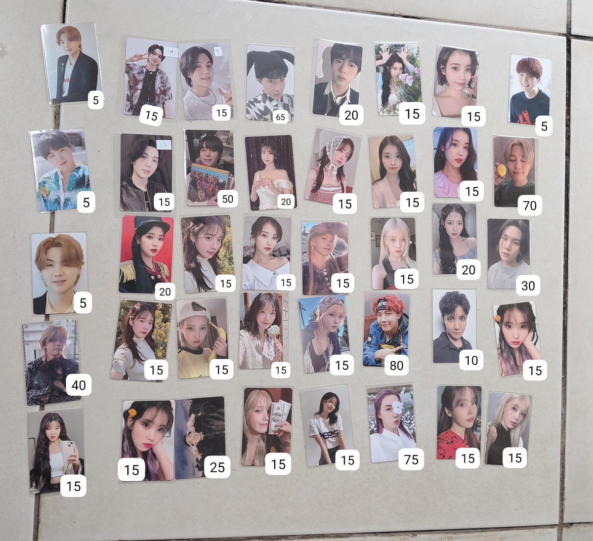yo_onmall's tweet image. Vendo/Venda BTS SET IU

Vendo set de cards.

985 tudo

o valor ja abaixo da tabela pra sair logo

procuro alguém pra fazer ceg e que saia tudo. Urgente 

posso entregar em mãos o set em sp. sem cobra frete.