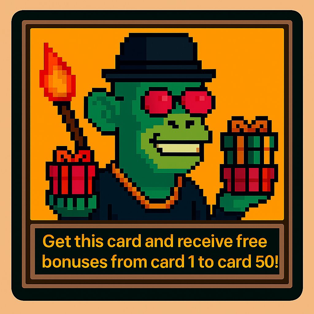 Fuzzoka Bonus Program (Fuzzoka Card)Token
⤵️
nft.io/asset/3885-2386
Whoever keeps it safe in their wallet will immediately receive:
Fuzzoka Card – 2 Token 🎁
#ENJIN