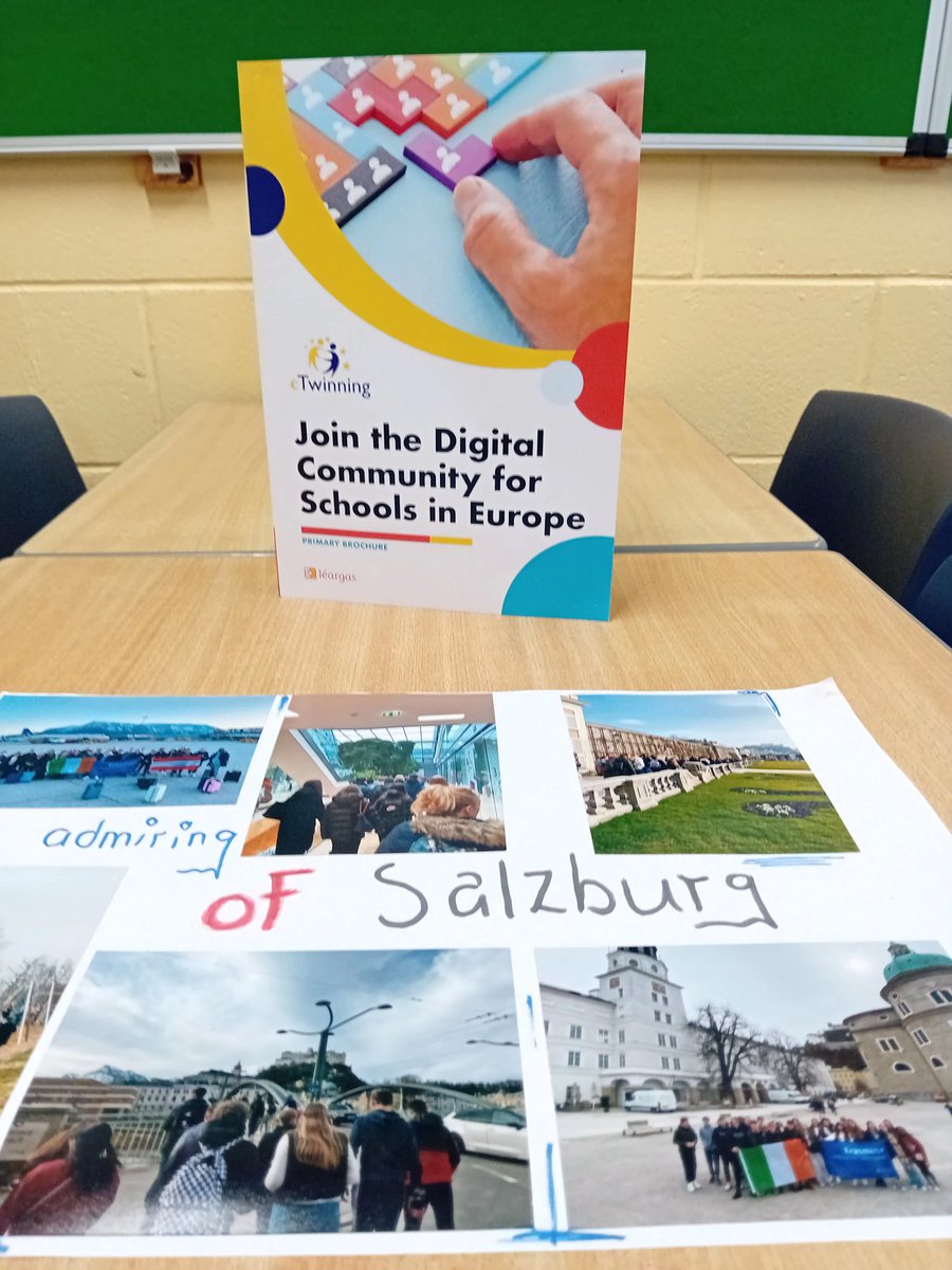 🌍✨ It's great to have a full classroom dedicated to Erasmus+  at the <a href="/ColaisteIosaef/">Coláiste Iósaef</a> open night! 🇪🇺📚 Families get to see the projects, connections and opportunities our students enjoy across Europe. <a href="/Leargas/">Léargas</a> <a href="/Leargas_etwinn/">eTwinning Ireland</a>