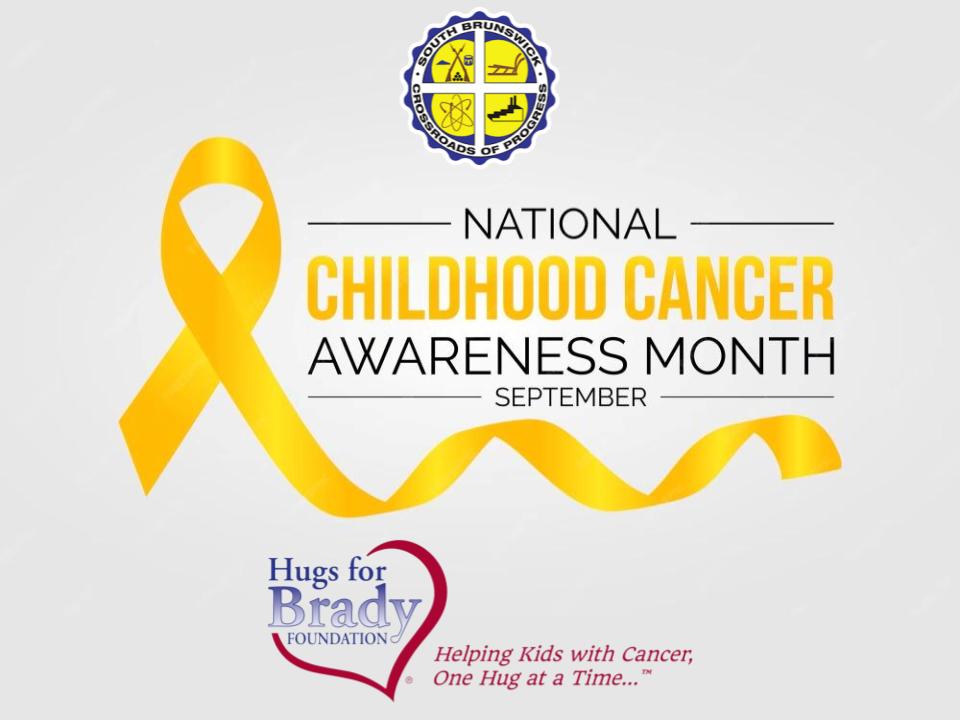 South Brunswick Township (@sobrunswicktwp) on Twitter photo South Brunswick is Going Gold for Pediatric Cancer Awareness Month. Donate to <a href="/HugsForBrady/">Hugs for Brady Foundation</a>—funding NJ’s only pediatric cancer research lab at Rutgers Cancer Institute. hugsforbrady.org #GoGold #PediatricCancer #SouthBrunswick #RutgersCancerInstitute South Brunswick is Going Gold for Pediatric Cancer Awareness Month. Donate to <a href="/HugsForBrady/">Hugs for Brady Foundation</a>—funding NJ’s only pediatric cancer research lab at Rutgers Cancer Institute. hugsforbrady.org #GoGold #PediatricCancer #SouthBrunswick #RutgersCancerInstitute