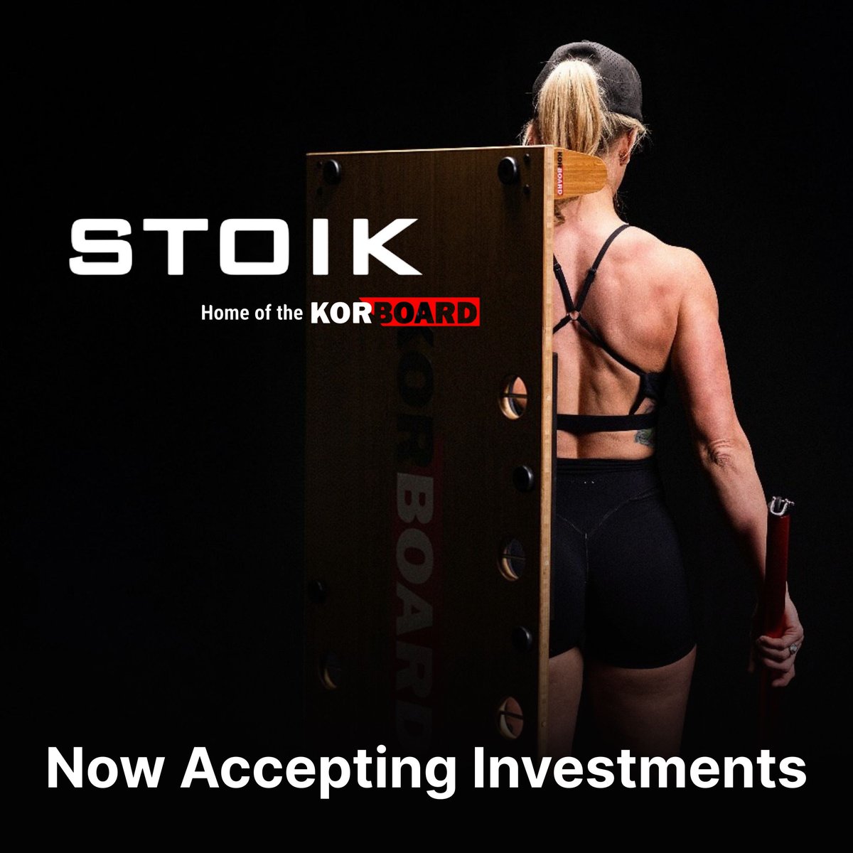 🚨 Now accepting investors! 🚨
Stoik Innovations is redefining home fitness with the KORBOARD—a patented, portable training platform used by pro athletes. 1,400+ units sold. Built in NC. Back the movement: marketplace.vicinityventures.co/offers/100