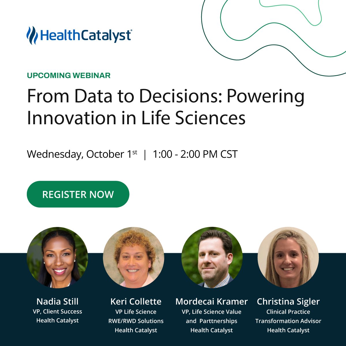 Join Carevive by Health Catalyst™ for this exclusive webinar to see how our digital platform helps oncology teams and life sciences partners deliver better care through data-driven strategies.

👉 Reserve your spot today!
ow.ly/Cy5s50WVXLt