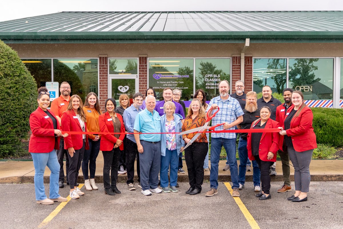 SpringdaleCofC's tweet image. 🎉 Promise Home Care LLC Opens New Location in Springdale! 🎉
Promise Home Care specializes in personalized, high-quality in-home care, providing daily living assistance, meal preparation, companionship, and recovery support.
Thank you to our Ribbon Cutting sponsor H&R Block.