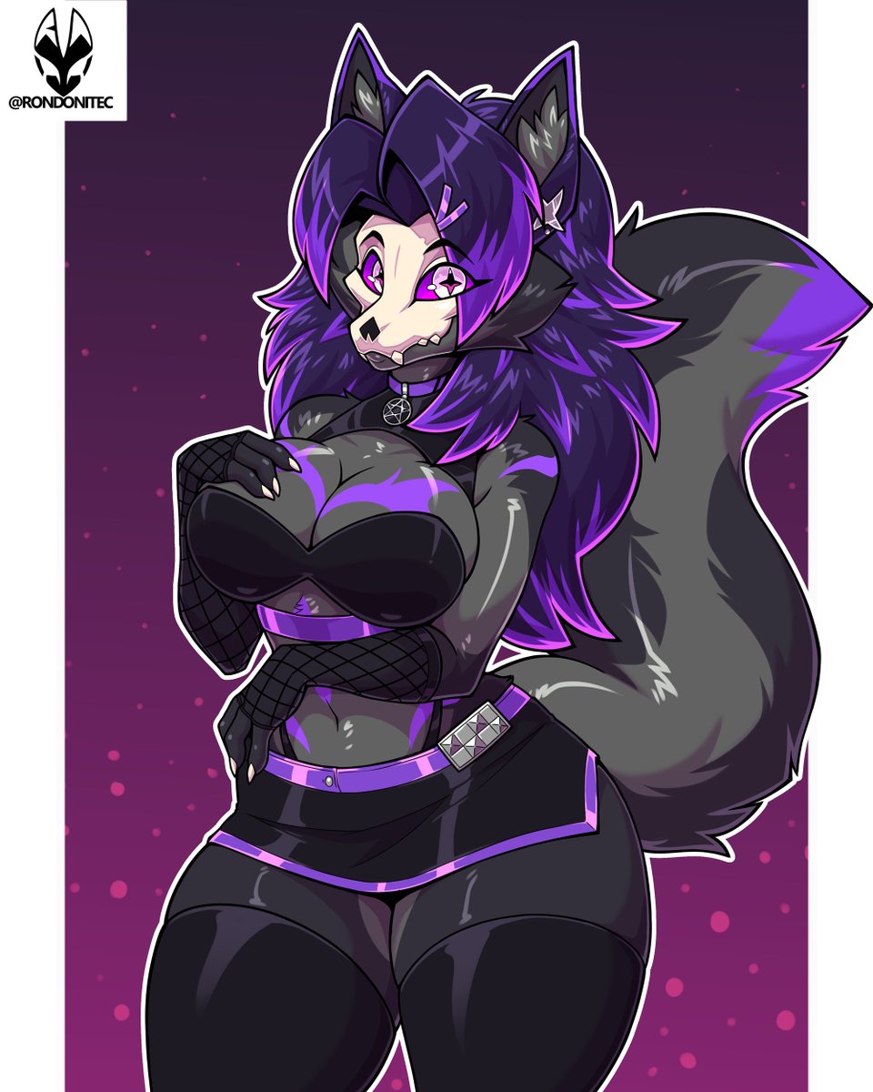 RondoniteC's tweet image. 💜🐺💀🖤