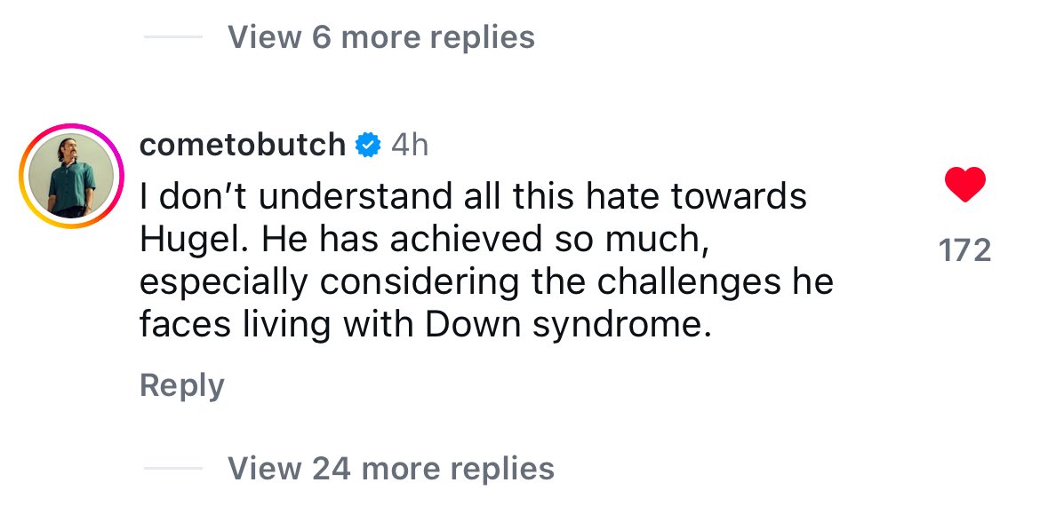 oh my lord Butch put Hugel in a bodybag