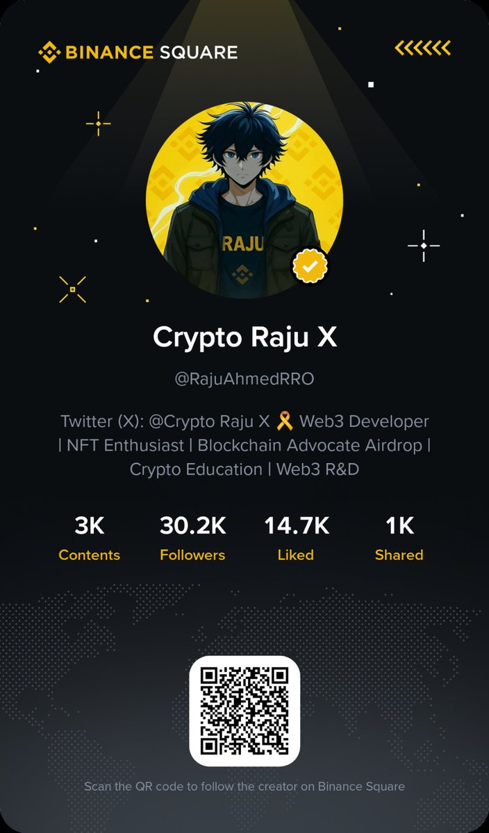 cryptopanda036's tweet photo. Thanks Binance Square ♥️ 🥳💖💕
🚀 A new journey begins today!
I’ve received the Yellow ✔️ on Binance Square. 🎉
This is not just a badge, but a symbol of your support and trust. Thank you all — I’ll keep sharing more valuable content ahead. 💛
#YellowCheck
@blueshirt666 https://t.co/RjTy2ehf5Q