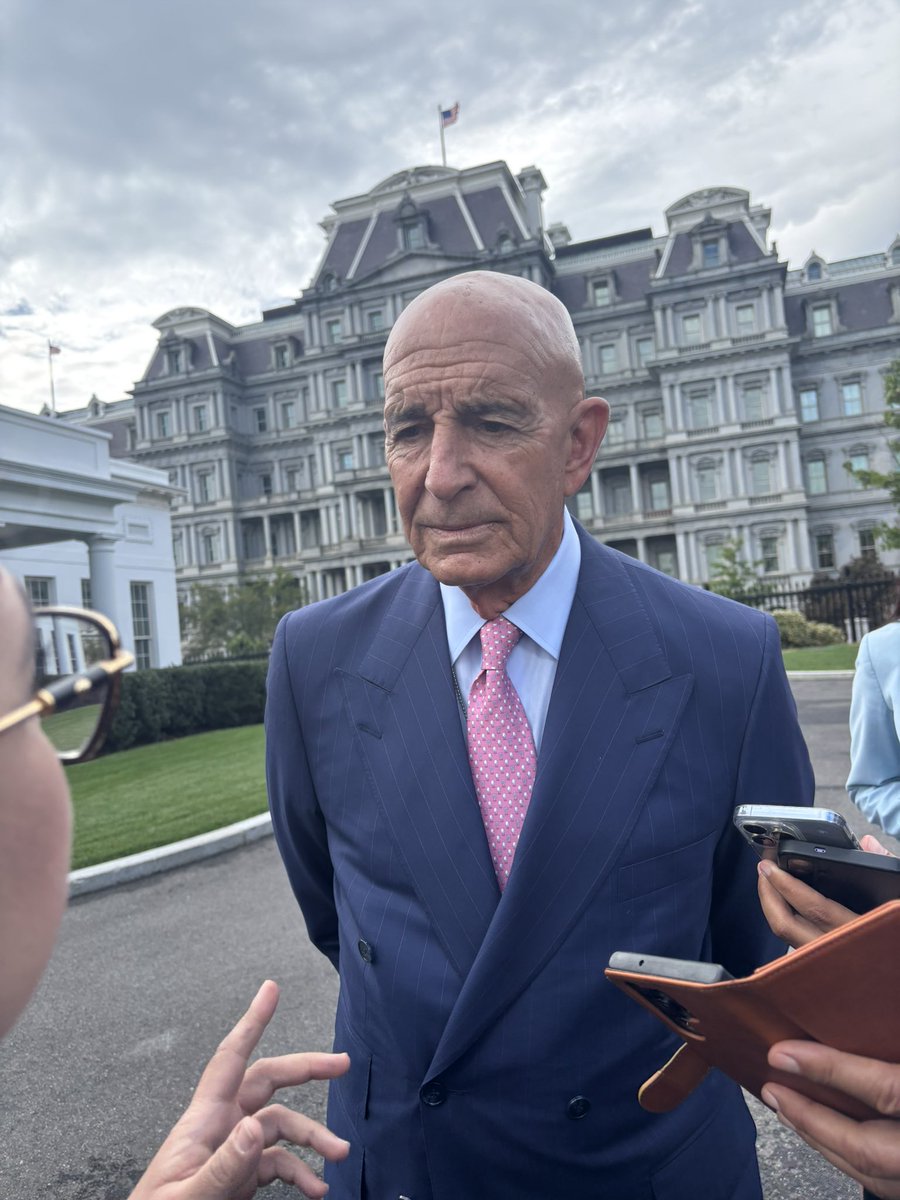 .<a href="/USAMBTurkiye/">Ambassador Tom Barrack</a> briefed us after the meeting at the White House: S400s, F35, F16, Boeing deal, Halkbank-all of those issues were discussed, with paths forward that I think everybody is going to be very surprised by how cooperative they were with each other. It was a great meeting.