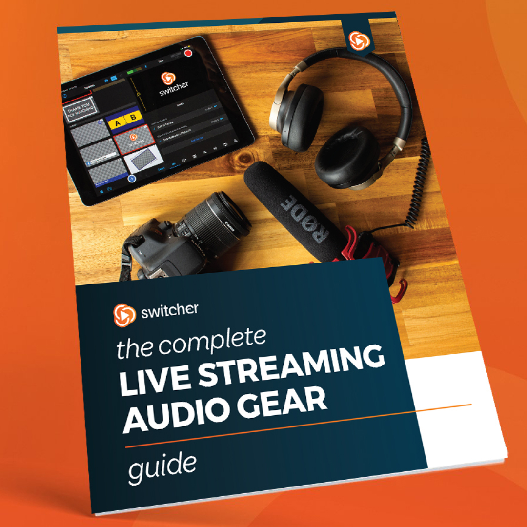 SwitcherStudio's tweet image. Ready to stream with pro-level audio? Download the free Live Streaming Audio Gear Guide — packed with expert recommendations, budget-friendly options, and direct purchase links from our CX team. Download free ➡ bit.ly/4nr4TAw
