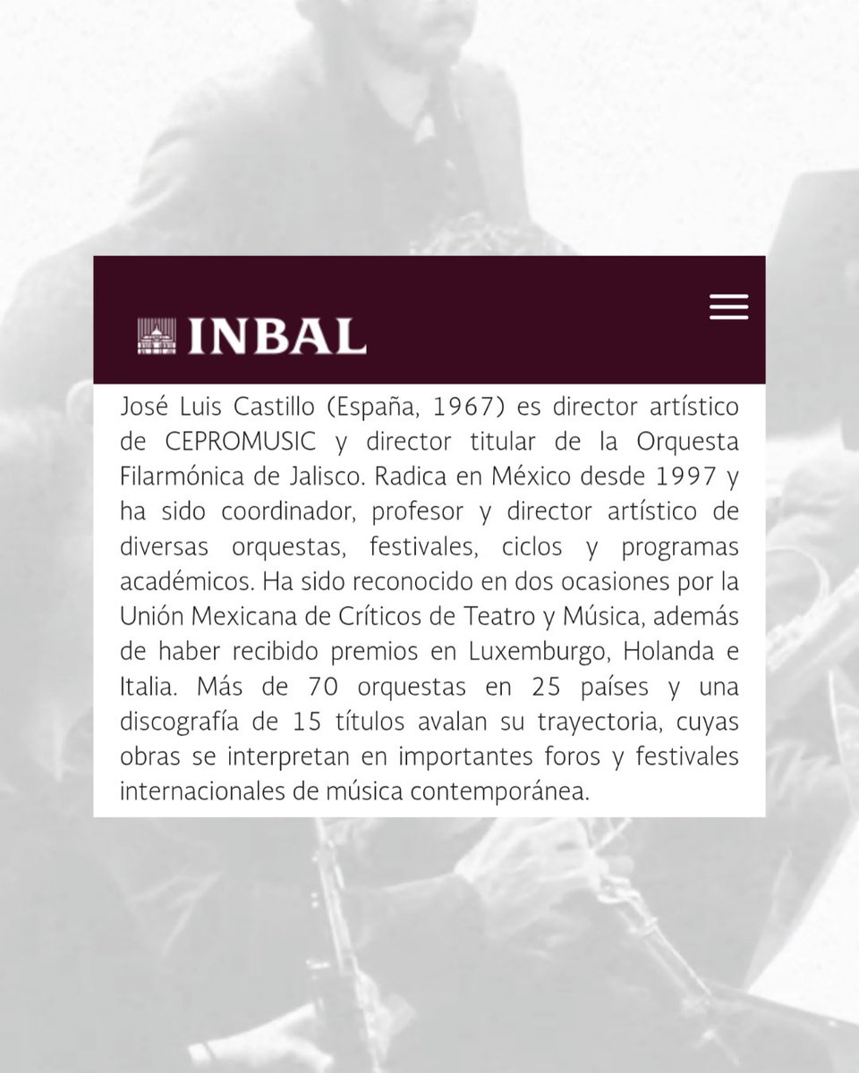 "CEPROMUSIC conmemora el legado de Pierre Boulez con conciertos en México y Colombia". ✨️

Te compartimos los detalles del programa "Boulez | 100 Años", en este boletín de prensa. 🧐📝 

¡Asiste a este concierto imperdible!

📲 bit.ly/Boulez100años