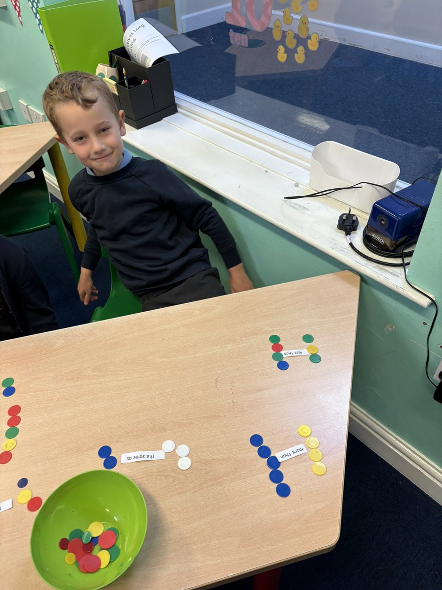 Fab practical maths work this week in class one. Super proud of you all 😊<a href="/Sturtonhead/">Mark Elliott</a>