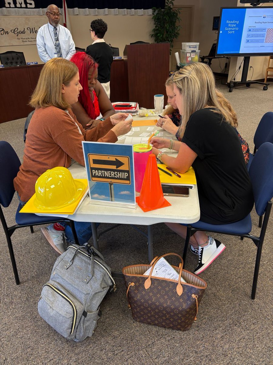 English Teachers in grades 3–5 from Gadsden, Madison, and Taylor Counties worked with the Florida Formula for Success, the Literacy Practice Profile, and Scarborough’s Reading Rope.