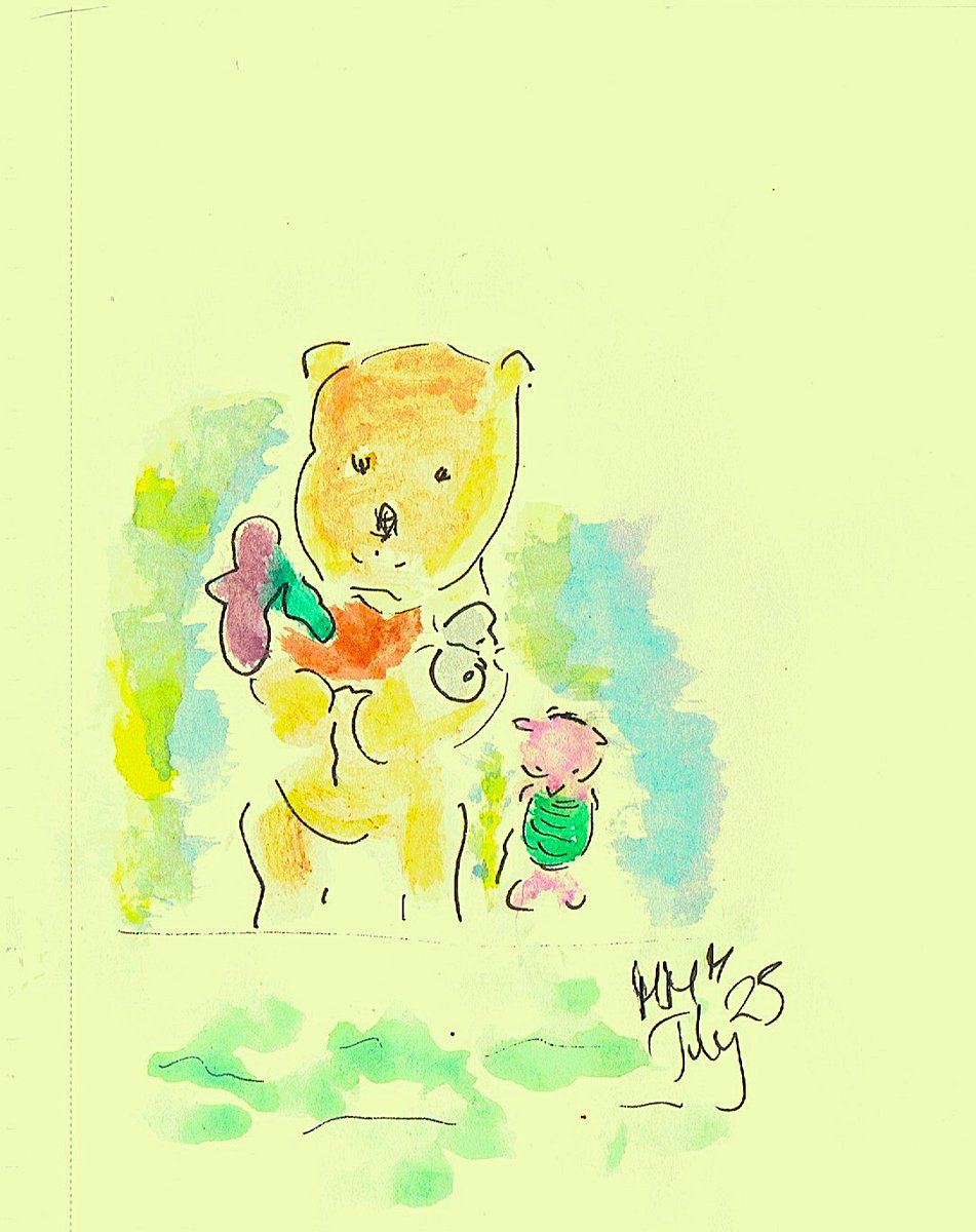 madeleinemaste4's tweet image. lf
Piglet and Pooh
came up to me
on a Thursday
to say
#howdoyoudo x
and
Happi Thursday
well
it would be
BEEeatiful 🐝⭐️💖🐾