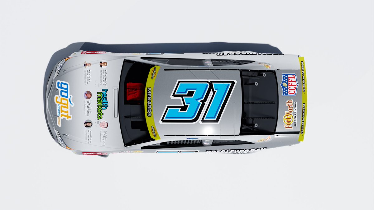 PresleySorah's tweet photo. ⚡️ 𝑺𝑰𝑳𝑽𝑬𝑹 ⚡️

I’m super excited to reveal my #31 @risemotorsports Toyota Camry for the 2025 @ARCA_Racing season finale at @ToledoSpeedway! Tune in to the Owens Corning 200 on Saturday, October 4th, live on FOX Sports 2!

I’m happy to bring along returning partners @RFHealthMarkets, @MWHealthmarkets, @GoGutFL, @Trukparkingclub, @FortWorthScreen, Newtz Auto Services LLC, and carphoto_max. I’ll also be welcoming on new partners such as Laura Roush - HealthMarkets, Troy Holder - HeathMarkets, Mark Jones - HealthMarkets, and CCFFL! Want to join us as an associate partner? Send me a DM or email at presleysorahracing@gmail.com!

#ARCA
#Sim2Reality