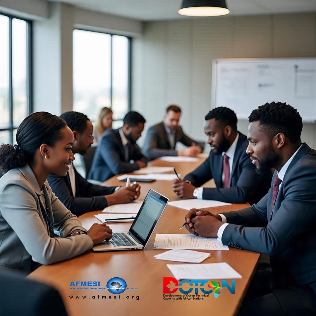 afmesi1's tweet photo. AFMESI is proud to serve as Nigeria’s Hub for the DOTCAN WYTEC Blue Project, empowering women &amp; youth with skills in Ocean Science &amp; Technology (OST) &amp; Blue Economy Enablers (BEE). Training runs Oct–Dec 2025. #WYTECBlue #BlueEconomy #AFMESI https://t.co/rpWrv3UI32