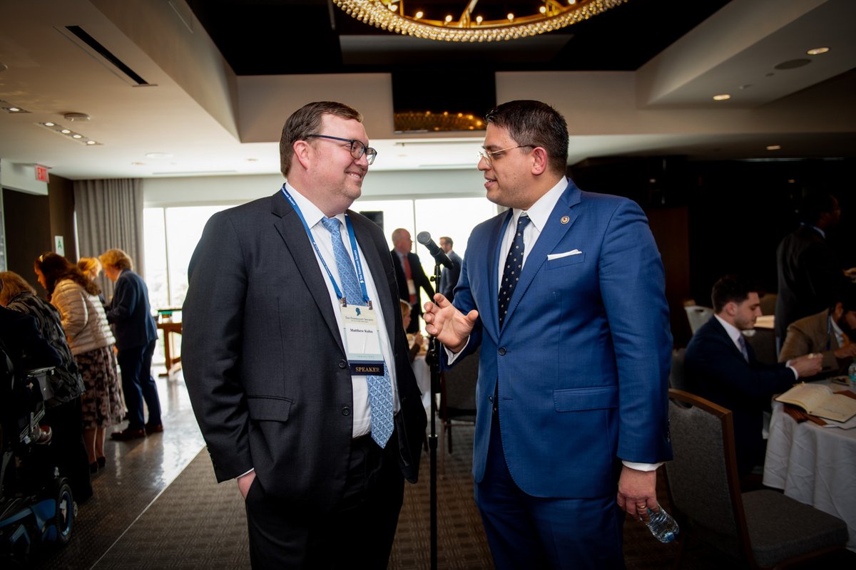 FedSoc's tweet image. How are recent moves in Washington reshaping federalism and state authority? In the first discussion of the 2025 Kentucky Chapters Conference, Hon. Harmeet Dhillon (@AAGDhillon ) and Jesus Osete (@JesusOseteDOJ ) take up the issue in Federalism Reignited: A View from D.C.,…