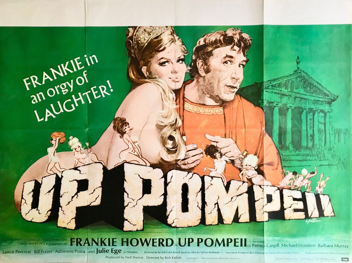TalkingPicsTV's tweet photo. A revealing scroll is in the hands of #FrankieHowerd as he take us...
UP POMPEII (1971) at 9:55pm with #PatrickCargill #MichaelHordern comedy #TPTVsubtitles https://t.co/UYkytSXLmL