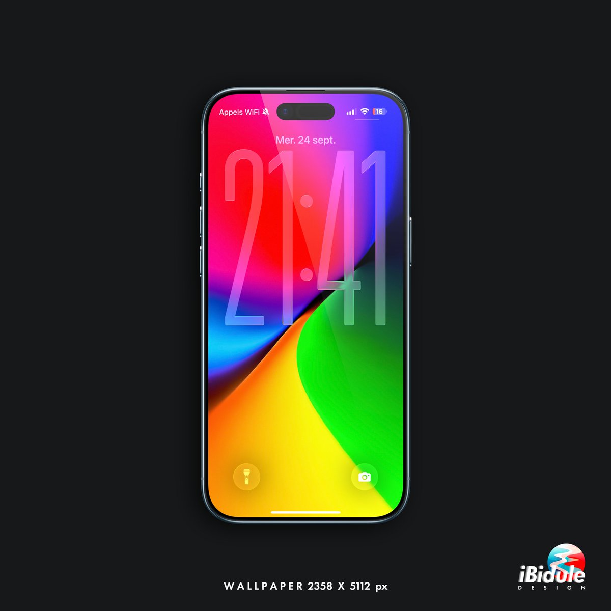 _iBidule's tweet image. Hi...   
New Wallpaper!       
Load in HD &amp;amp; Save 📲 
#Wallpaper #Gradient #iPhone #iOS26