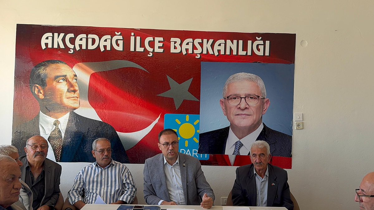 Bugün Akçadağ’da 4. Olağan İlçe Kongremizi gerçekleştirdik.

Kongremizde Akçadağ İlçe Başkanlığı’na seçilen Hasan Uçak’ı başkanı tebrik ediyor, yeni yönetimimize başarılar diliyorum.

Birlikte güçlüyüz, birlikte başaracağız. 💙🌞
#Malatya #Akçadağ #İyiparti