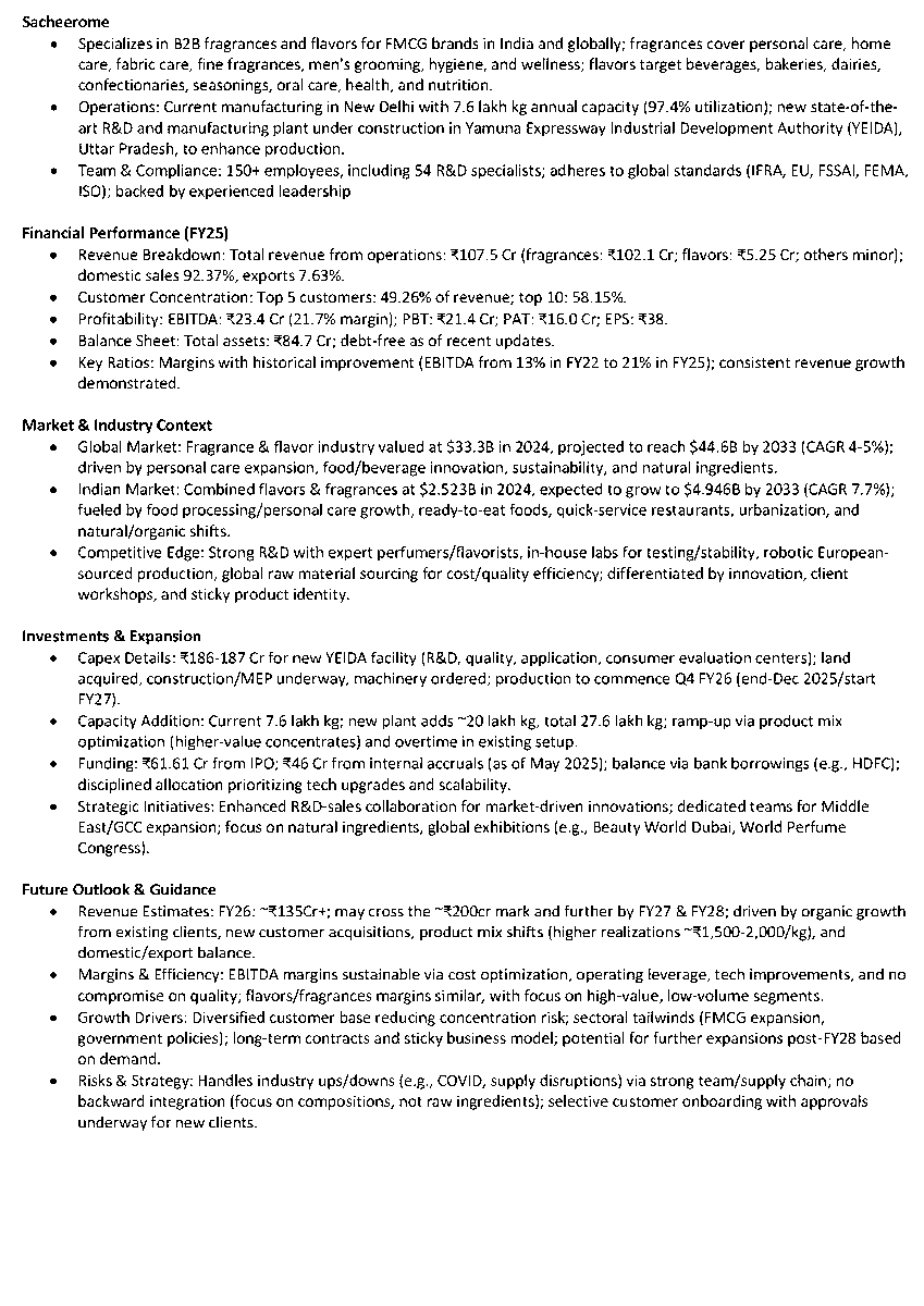 sachprat07's tweet image. Arihant Bharat Connect Conference :

💠Chemkart India
💠Influx Healthtech
💠Sacheerome
💠Glen Industries

#Chemkart #Glen #Influx #GlenIndustries #InfluxHealthtech #Sacheerome #arihant #bharatconnectconference #arihantcapital