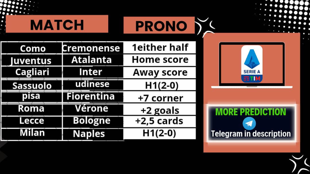 jerempronoo's tweet image. SERIE A PRÉDICTION #Prediction #SerieA