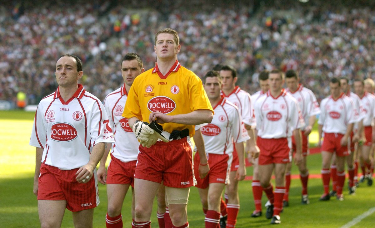 TyroneGAALive's tweet image. 20 years ago today ⚪🔴

On 25th September 2005, Tyrone overcame Kerry in the All-Ireland Final to lift the Sam Maguire for the second time in three years.

It was a performance built on resilience, belief and the spirit of a group who inspired a county and reshaped the landscape…