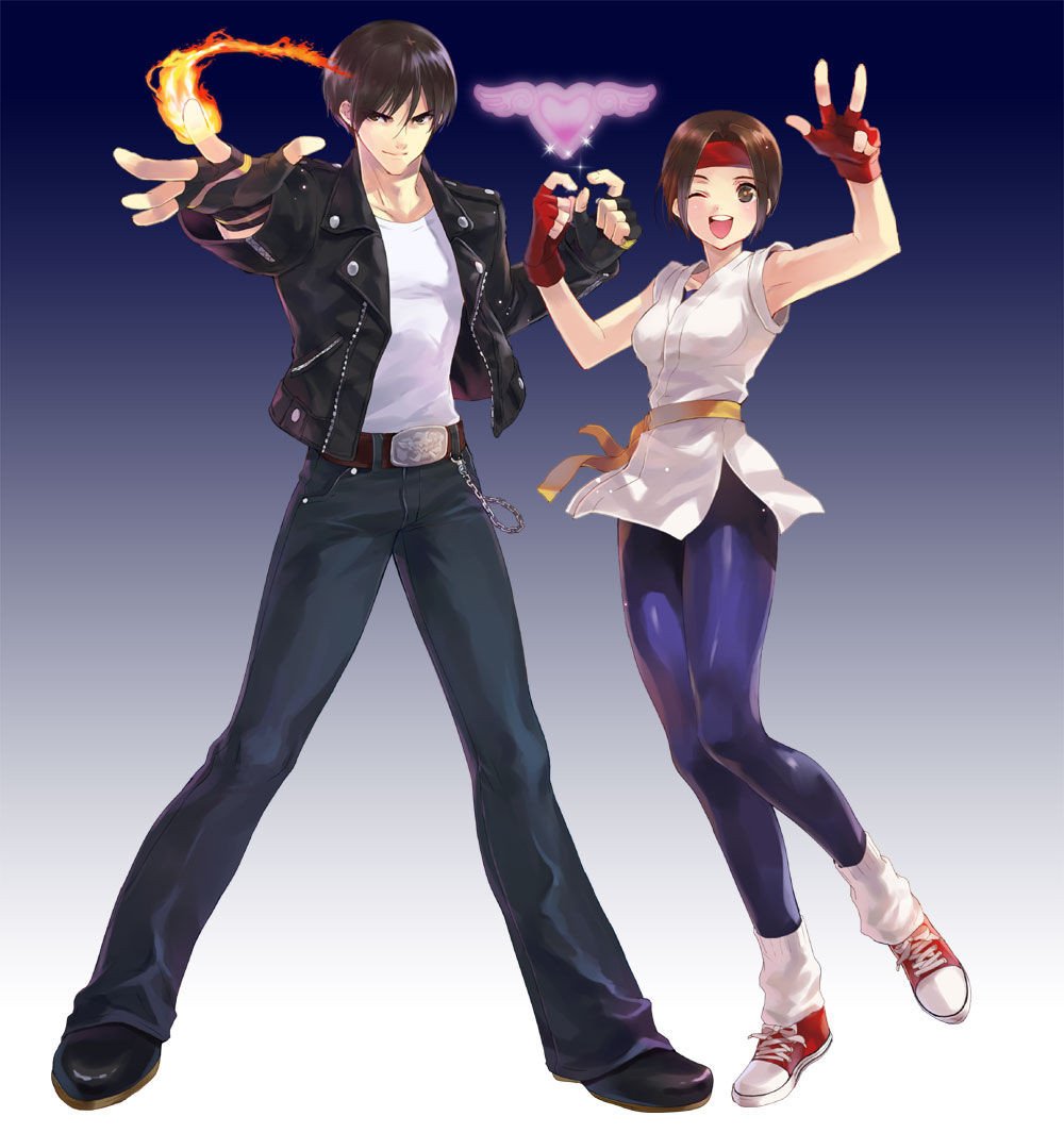 viuvasdokof's tweet image. Kyo Kusanagi &amp;amp; Yuri Sakazaki - Lucent Heart

#KyoKusanagi #YuriSakazaki #KOF #AOF #SNK