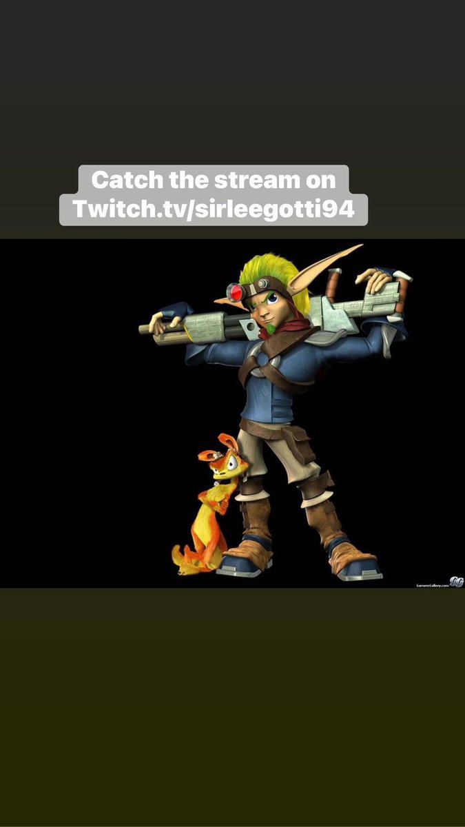 realbeejaye94's tweet image. Tune in 
Ps2 classics 
Twitch.tv/sirleegotti94
#twitch #ps2classics #jakII #sonicheroes #icgamingTV #streamer #GamingCommunity #JakandDaxter #SonicTheHedgehog #sonicsundays