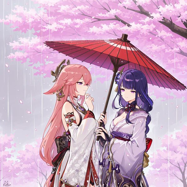 Why are you staring at me so intently my love..? Do I have something on my face? <a href="/Electro_Kitsune/">Guuji Yae Miko</a>