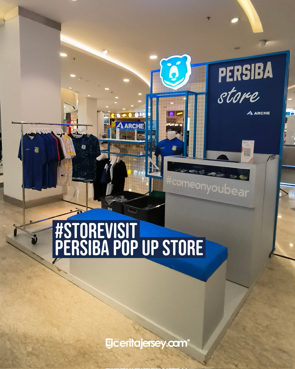 ceritajersey's tweet photo. #StoreVisit mampir ke Persiba Pop Up Store.. selagi buka di 20 sampai 28 September ini. Gassss!

Artikelnya bisa dibaca di web https://t.co/wnAmkaSZp6 yaaa 💙🥰

cc: om @Jerseyforum @JerseyLigina @jerseyliginabox @even_25 https://t.co/9iE7v2DW4k