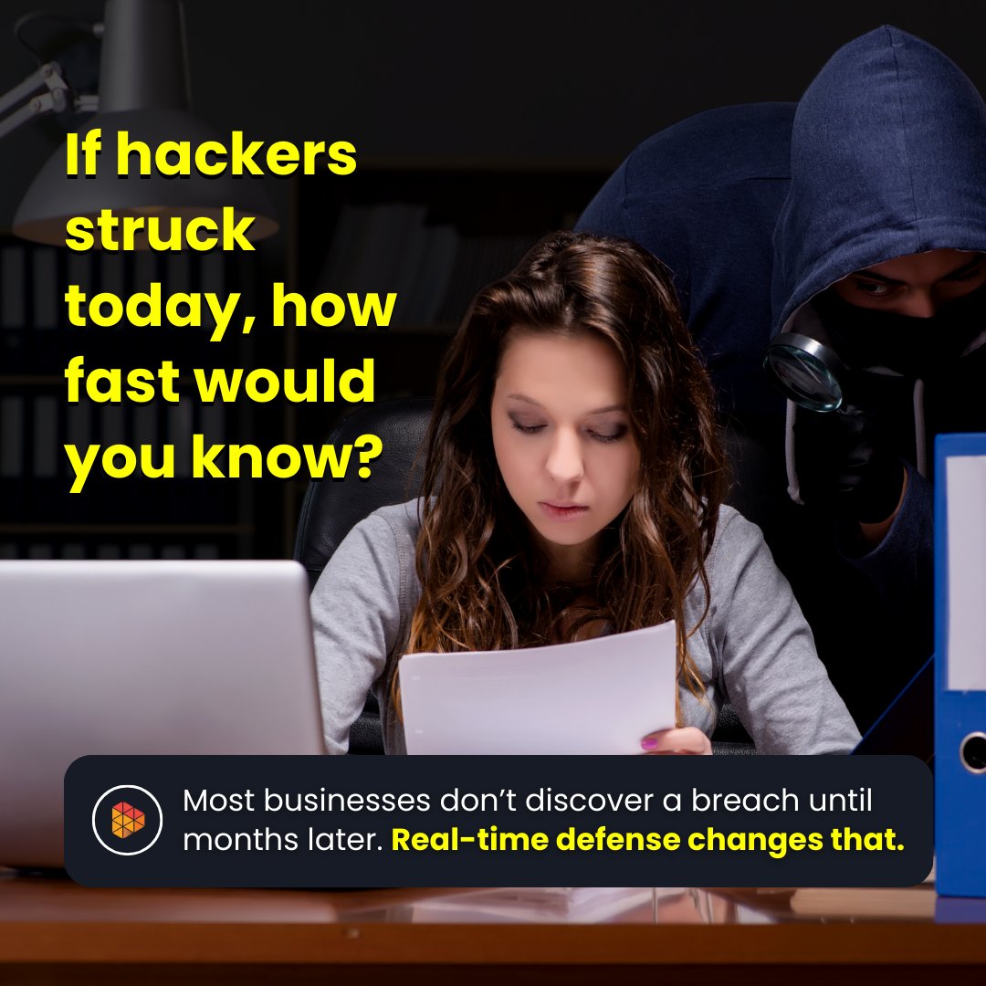 helpmePCS's tweet image. If hackers struck today, how fast would you know? Days? Week? Months?
But with PCS' MDR... instantly!
PCS uses real-time defense to stop threats fast.
🔐 Learn how with FREE Network Assessment: hubs.ly/Q03GKk9G0
#helpmepcs #managedIT #MDR #cybersecurity