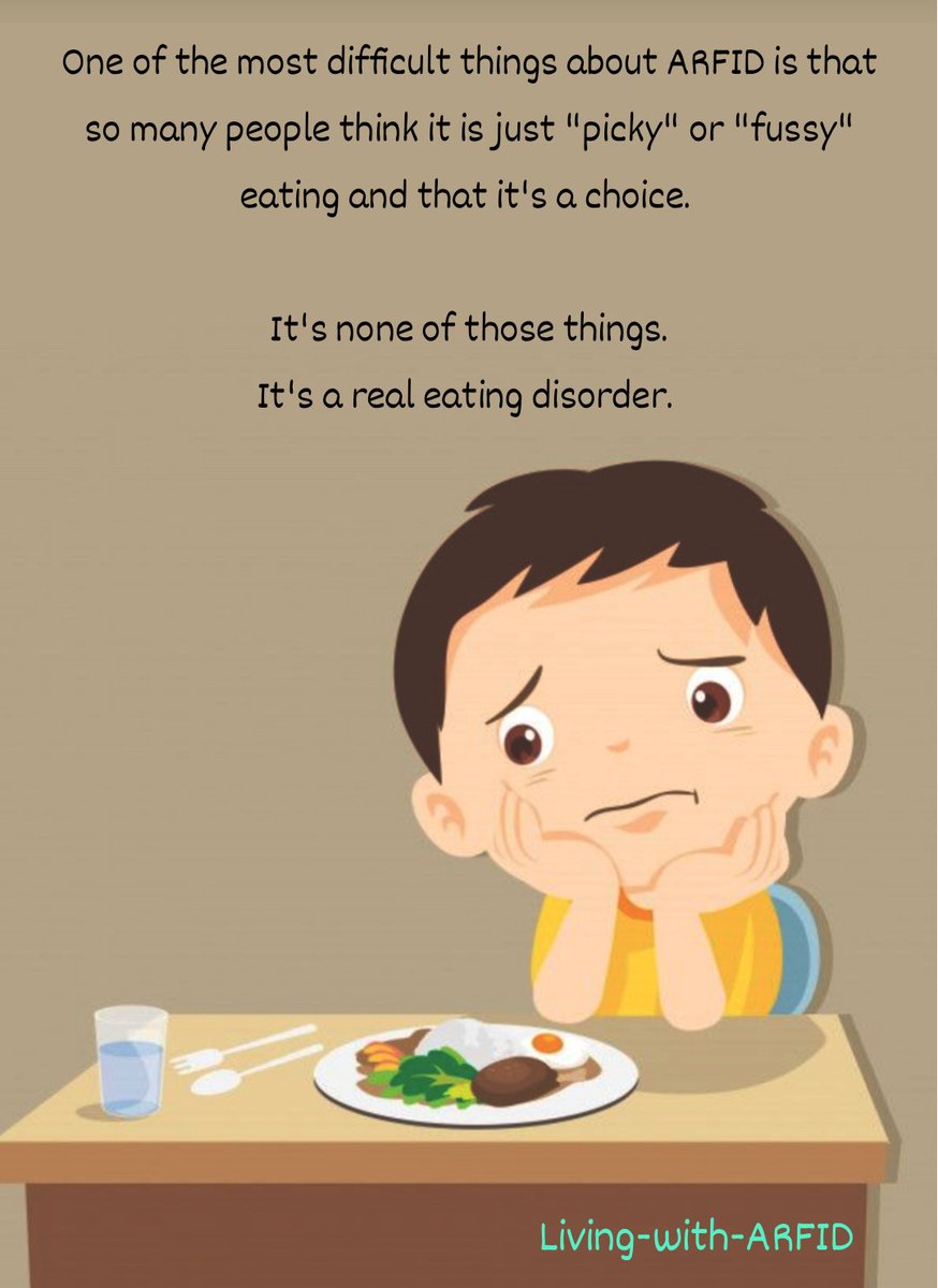 #ARFID
#EatingDisorder
#NotPickyEating