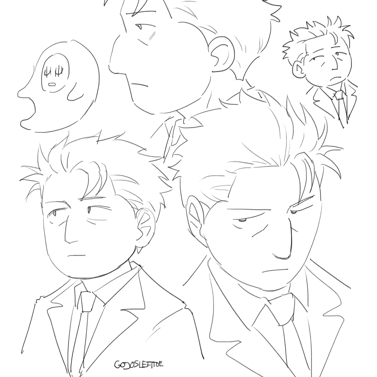 gojoslefttoe1's tweet photo. 587 - fast doodles cause i try to fix my sleep schedule https://t.co/nrc7gd1iAd