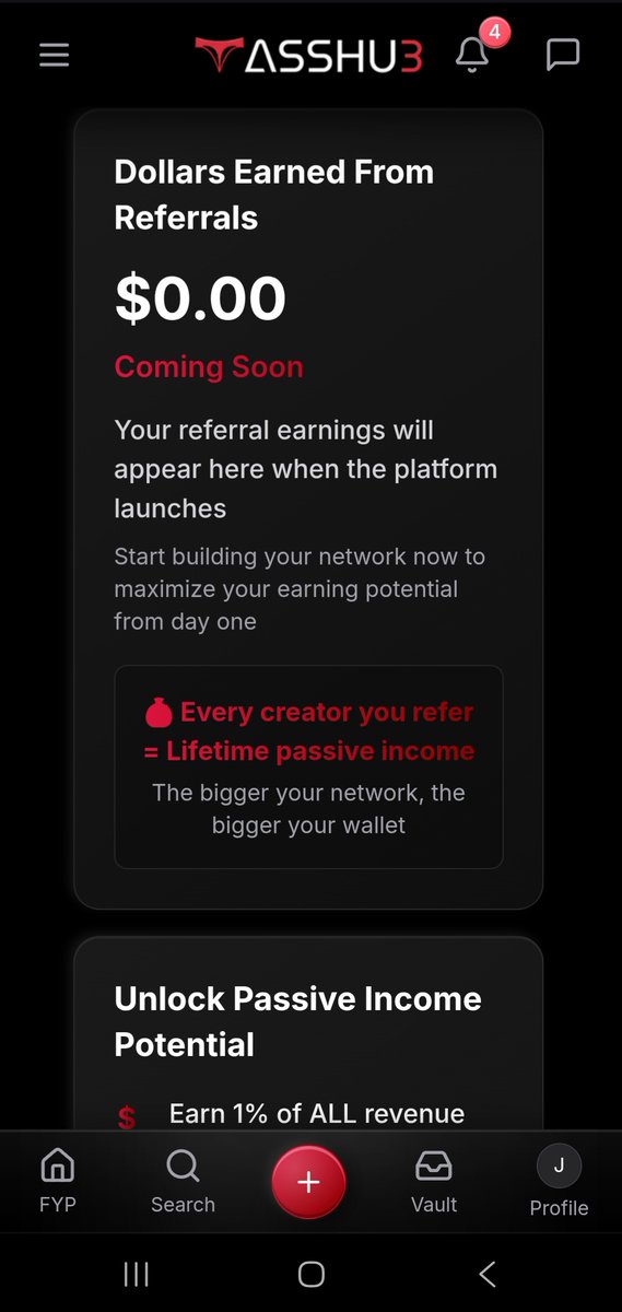 Good afternoon web3 ask us how to earn passive income off our referral program