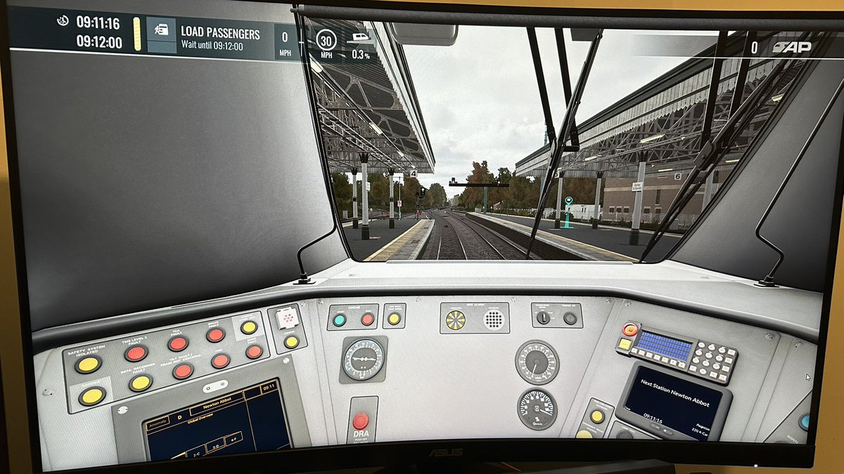 Not enough time for a full run tonight with work in the morning, so a quick run to Paignton with 220030 to kick this version of TSW off!