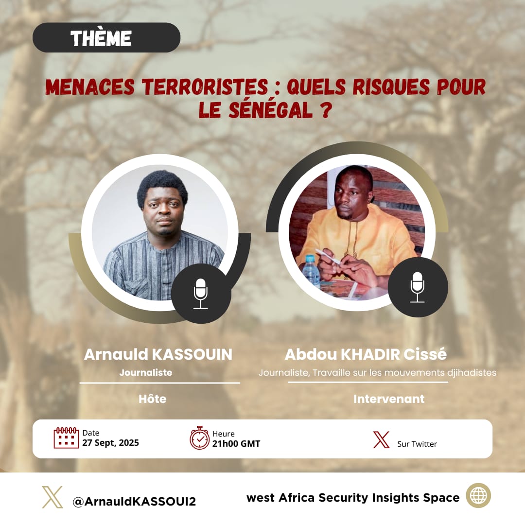 Fixez un rappel pour mon prochain Espace ! x.com/i/spaces/1kvKp… <a href="/rebayacall/">Abdou Kh. Cissé</a> <a href="/abbaseidik/">Seidik Abba</a> <a href="/aliounetine16/">Alioune Tine</a> <a href="/AzizMaigaNMP/">Aziz Maïga ne ment pas</a> <a href="/MaixSOME/">Maix SOMÉ</a> <a href="/SimNasr/">Wassim Nasr</a> <a href="/ArnauldKASSOUI2/">Arnauld KASSOUIN</a> <a href="/229Etranges/">Shadé</a> [ Merci du partage]