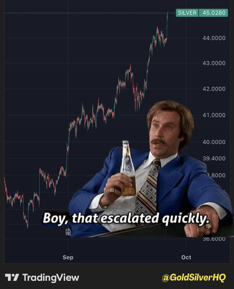 Silver is up 56% this year.

Just the beginning. 💪