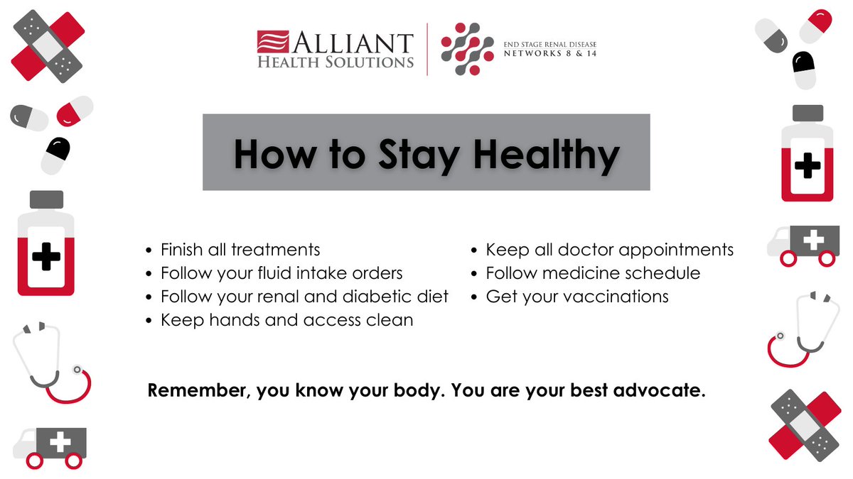 ESRD Networks 8 and 14 tweet media