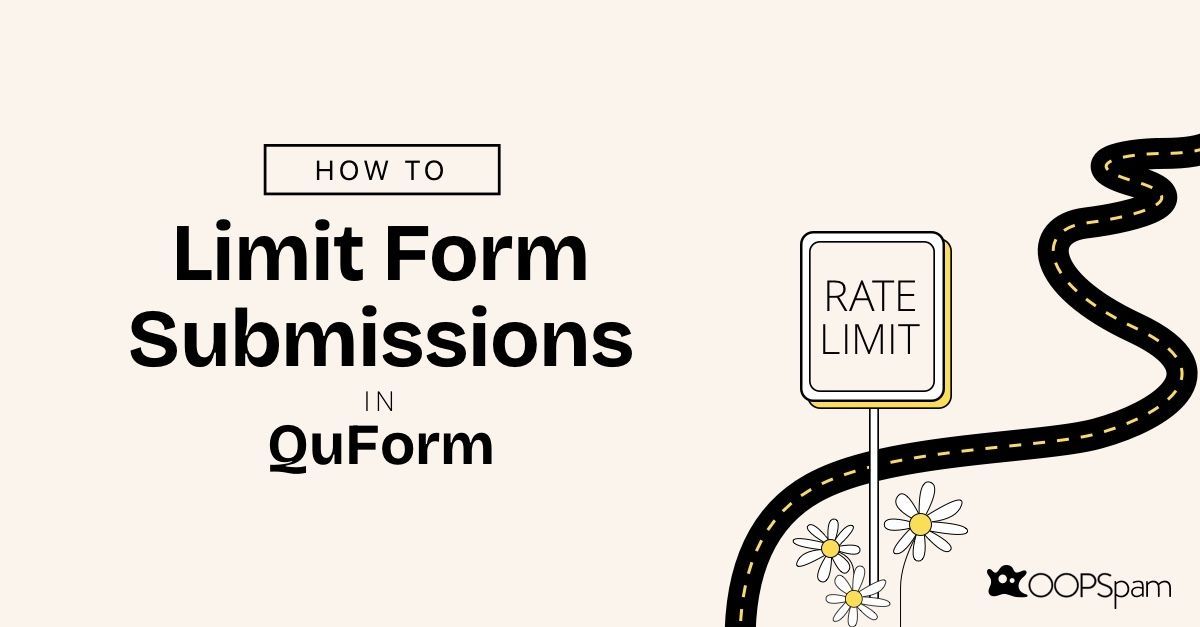 oopspamapi's tweet image. QuForm lets you limit entries, but abuse still slips through. ⚠️
Combine it with OOPSpam to block repeated submissions and add country-level filters.
Cloudflare adds a final layer of defense.
🛡 Read the setup guide: oopspam.com/blog/how-to-li…