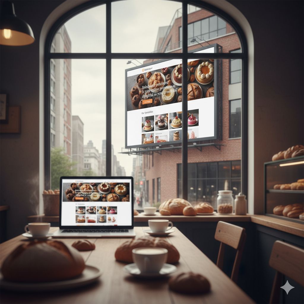 🍰 Your bakery deserves more than word of mouth.

Blissful Bakes — an AI-built template with menus, online orders &amp; reviews baked in.
👉 shorturl.at/WMuuh

#BakeryMarketing #CodeDesignAI #AIWebsiteBuilder