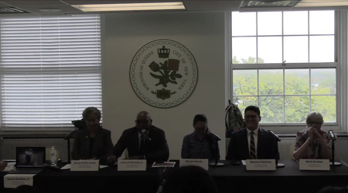 "Queens get the money ... sorry, Jay-Z, we win again," says Queens BP <a href="/DRichardsQNS/">Donovan Richards Jr.</a> as the Resorts World casino bid at Aqueduct Racetrack sails through its CAC vote. 

With that, two "racinos" advance to the last round. Bally's, Steve Cohen &amp; The Coney face votes next week.