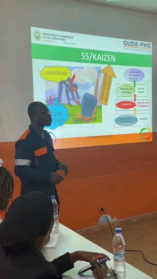 gkkramo's tweet image. Presentation of the 5S/ #KAIZEN approach to the staff of #CAPEC, #CIRES, CIERPA and GPE