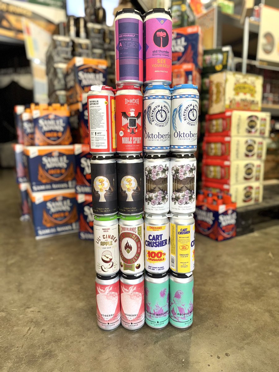 It’s Thursday, you’re thirsty, it just feels like fate that there’s so much amazing new beer available at Creekside right now!🙏🏻

Swing by today to see the latest and greatest from 11th Hour, <a href="/cinderlandsbeer/">Cinderlands Beer Co</a>, Coven, <a href="/Hitchhikerbrew/">Hitchhiker Brewing</a>, and <a href="/OldThunderBrew/">Old Thunder Brewing Co.</a> - you know you want to!